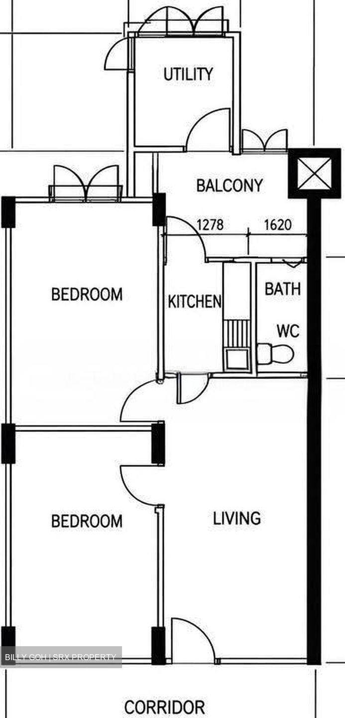Blk 19 Balam Gardens (Geylang), HDB 3 Rooms #628821581